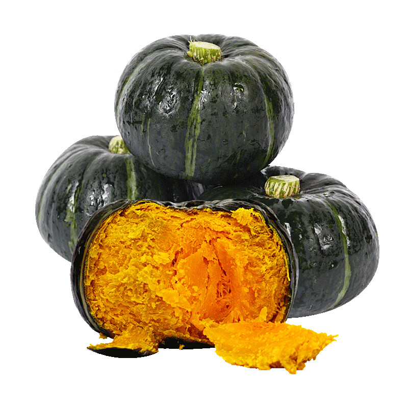 贝贝南瓜 当季新鲜整个南瓜 贝贝南瓜 2.2kg