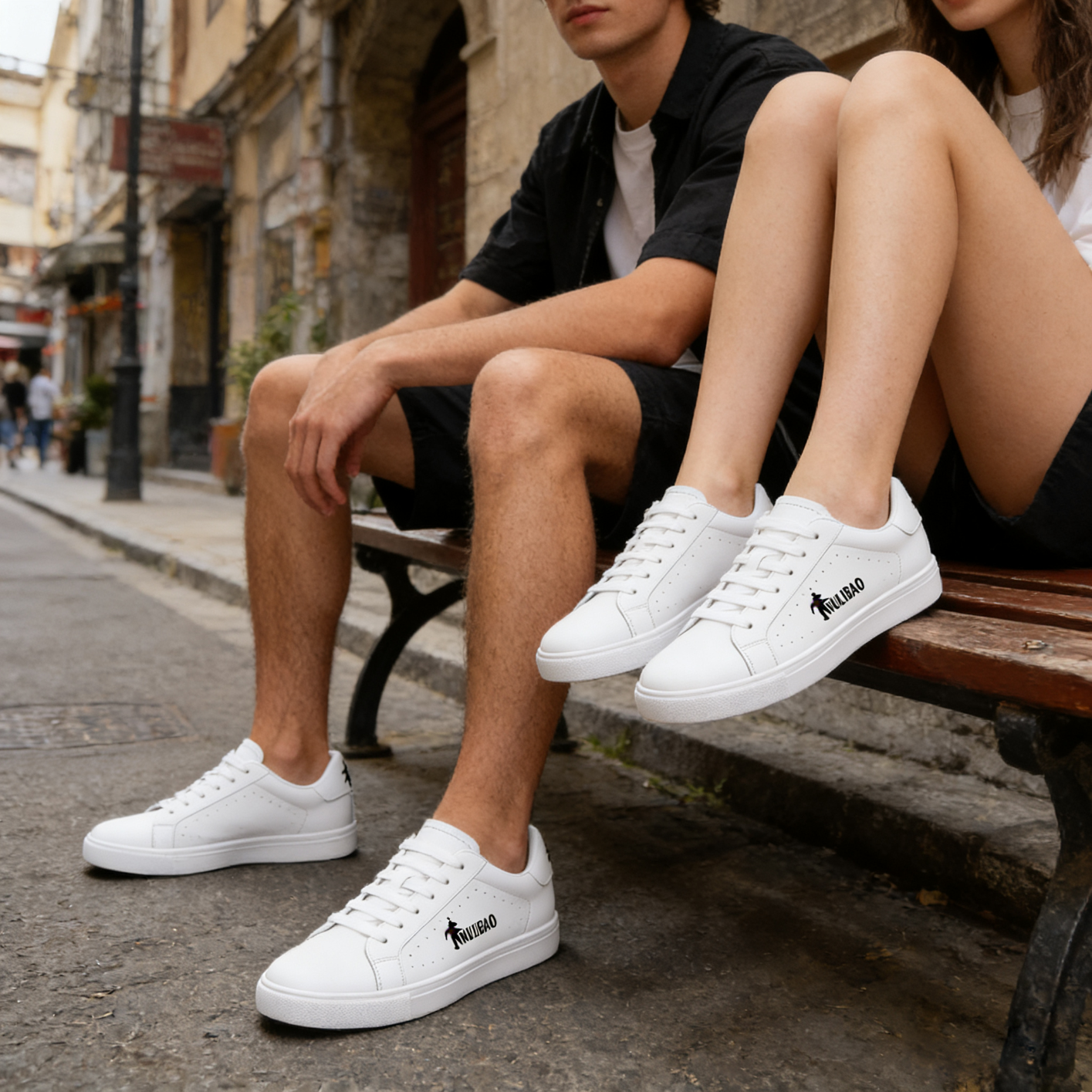 勤豹（NULIBAO）【抗污免洗】小白鞋女厚底内增高百搭休闲高端透气轻便软底显脚小 白色 42 (260mm)