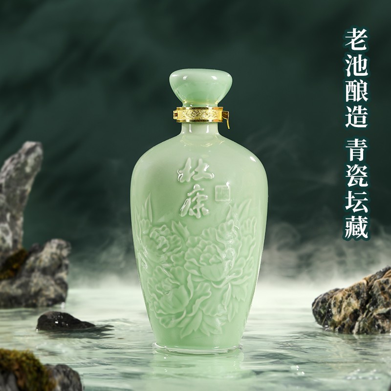 杜康御藏白酒52度1.5L【青瓷坛装】浓香型纯粮酒口粮酒粮食酒送礼礼盒 52度 1500mL 1坛 单坛酒盒装