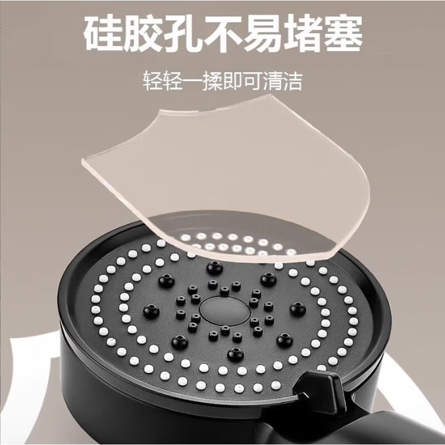 增压花洒喷头手持花洒套装淋浴洗澡浴霸加压淋雨莲蓬头沐浴 两个