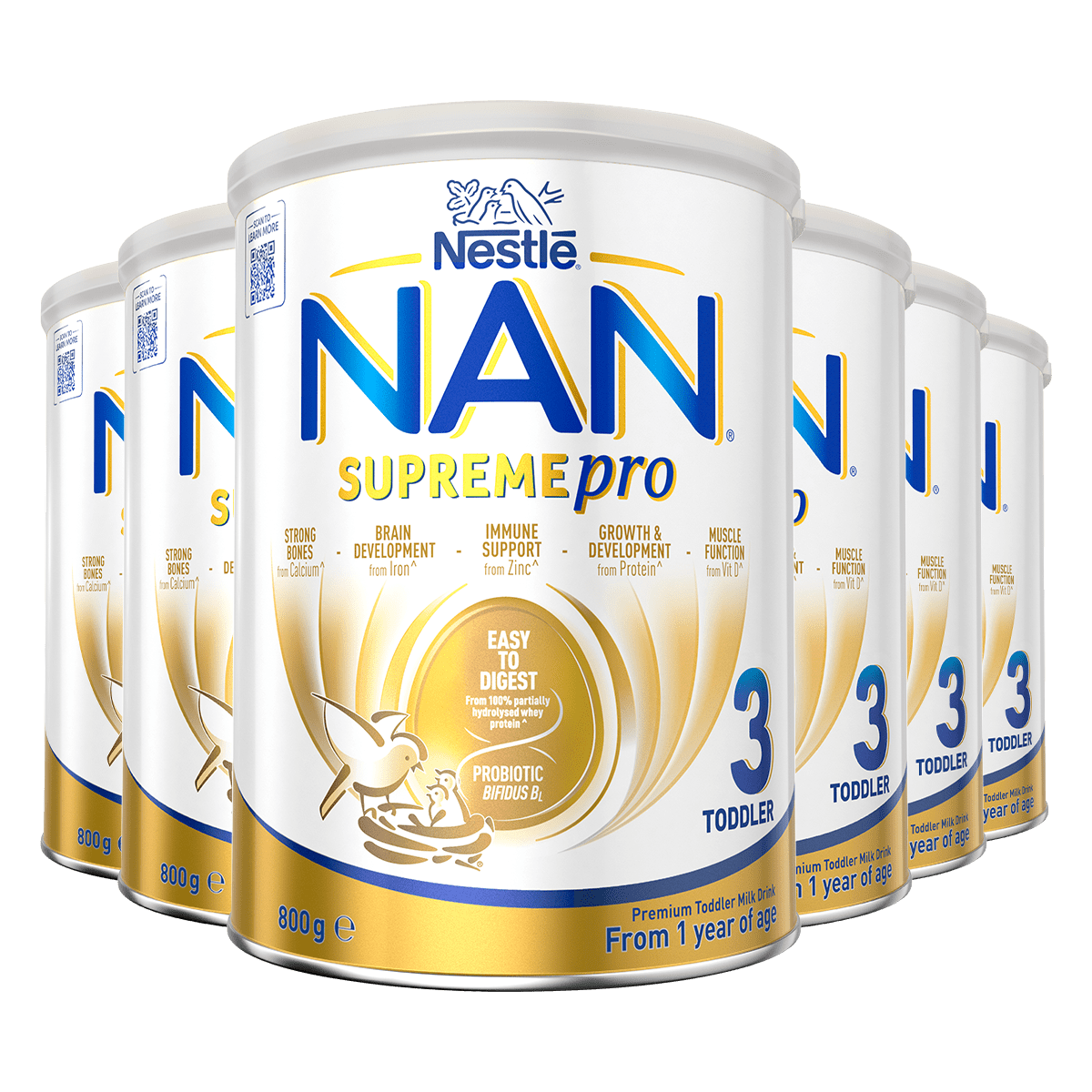 Nestle/ȸ�� �����ܶ� 3�� Ӥ���̷� 800g 6��    924.96Ԫ