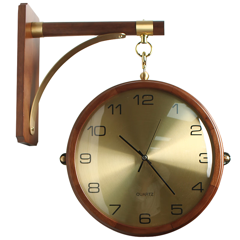 ��ͮ2025�¿���ʽ˫���������ʱ�ӹ�ǽ��Լװ�ιұ��������ñڹ����� ˫�����ľ�Ӵ�ͭ��������о�� 387Ԫ