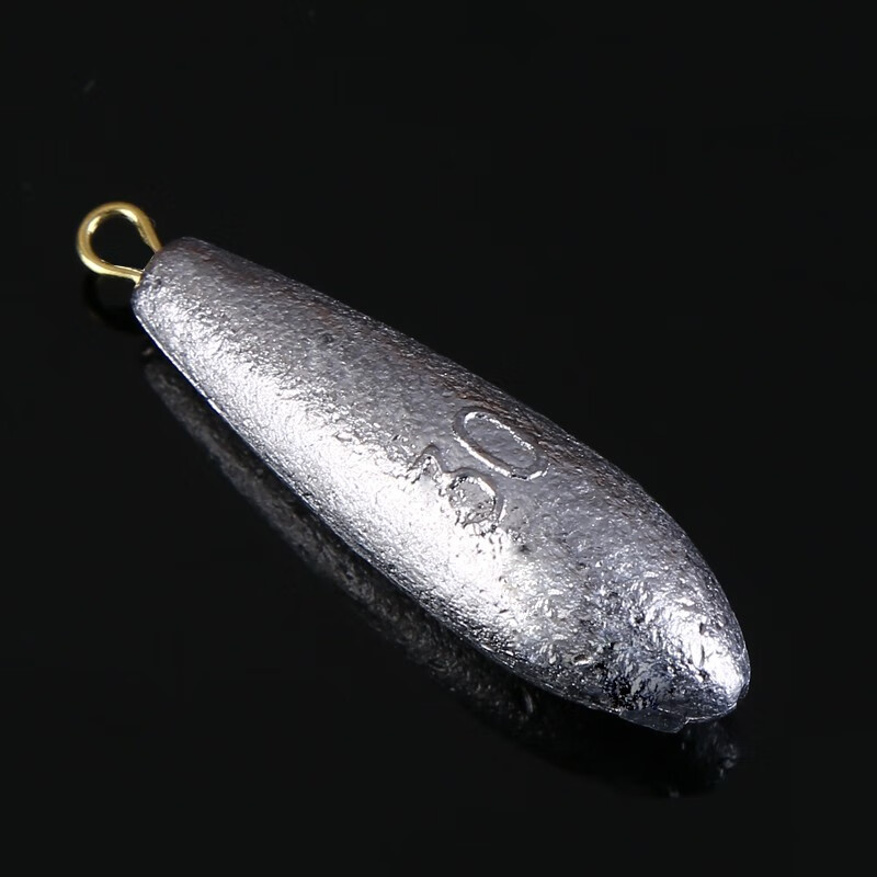 水滴型铅坠海竿远投筏钓铅坠柳叶型路亚抛竿海钓铅坠 水滴柳叶铅坠