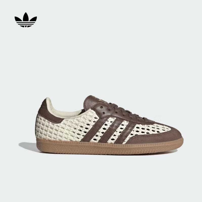 阿迪达斯 adidas【滔搏运动】三叶草男女SAMBA OG W运动休闲鞋 IH9373 38