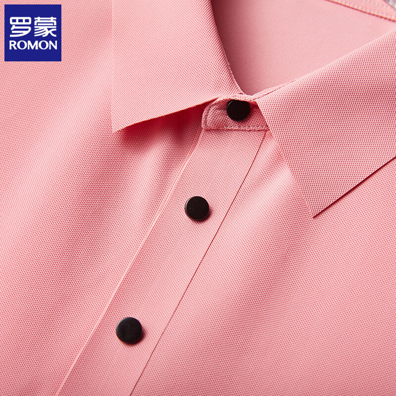 ROMON冰丝无痕短袖t恤男2026夏季薄款翻领凉感打底体恤衫男装上衣 灰蓝 XL (建议体重125-140斤)