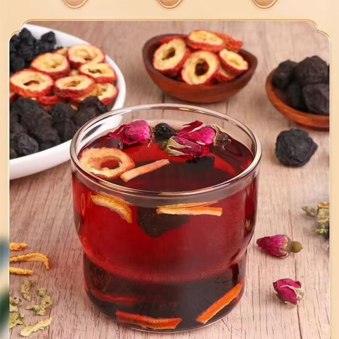 乌梅山楂荷叶陈皮茶三角包小包装泡水夏季爆款乌梅荷叶山楂茶 30包*1袋