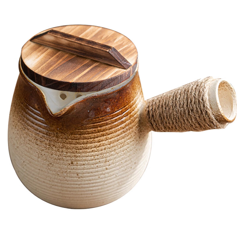 烤奶茶壶大容量罐罐壶烤奶壶围炉煮茶壶盖子烤奶茶罐云南煮茶器煮 06号罐罐壶-加大 600ml 如图