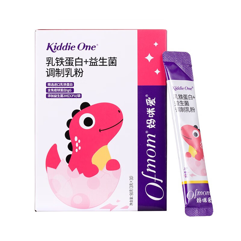 妈咪爱小恐龙益生菌+乳铁蛋白高含量免疫球蛋白 乳铁蛋白 30支