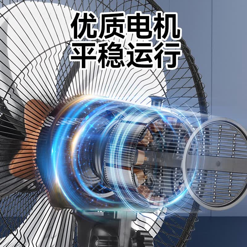 长城电风扇/落地扇/空气流通/工业落地扇/工程家用风扇/七叶大风量风扇 18英寸铝叶+铜芯电机(FS-40货号217L)