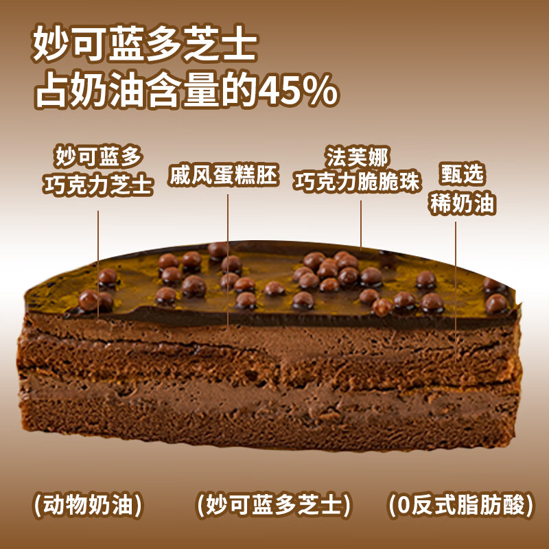 轻松佳焙x妙可芝士蛋糕铁罐千层动物奶油抹茶糕点蛋糕奶酪罐子180g/280g 妙可蓝多铁罐蛋糕3组合：草莓*1+抹茶*1+巧克力*1