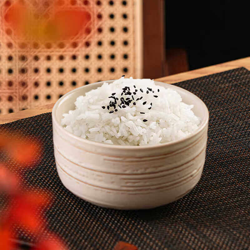 日式碗感陶瓷米饭碗吃饭碗汤碗家用餐具碗碟调料碗小碗 4.5寸直边米碗B款-白昼