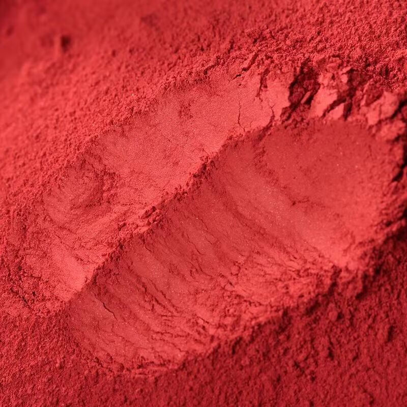 银珠粉红真辛红粉rf颜料美术墙体广告色古建彩绘寺庙 110克