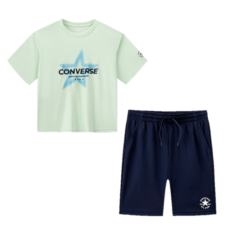 Converse ������ͯ����͸����T+�̿�2����2026���ļ��ٸɶ�ͯ�˶�������װ 105Ԫ