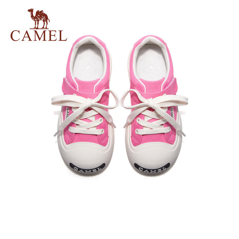 骆驼（CAMEL）【蓬松小面包】儿童运动鞋上学透气耐磨休闲鞋跑步鞋童鞋中大童 玫红 36