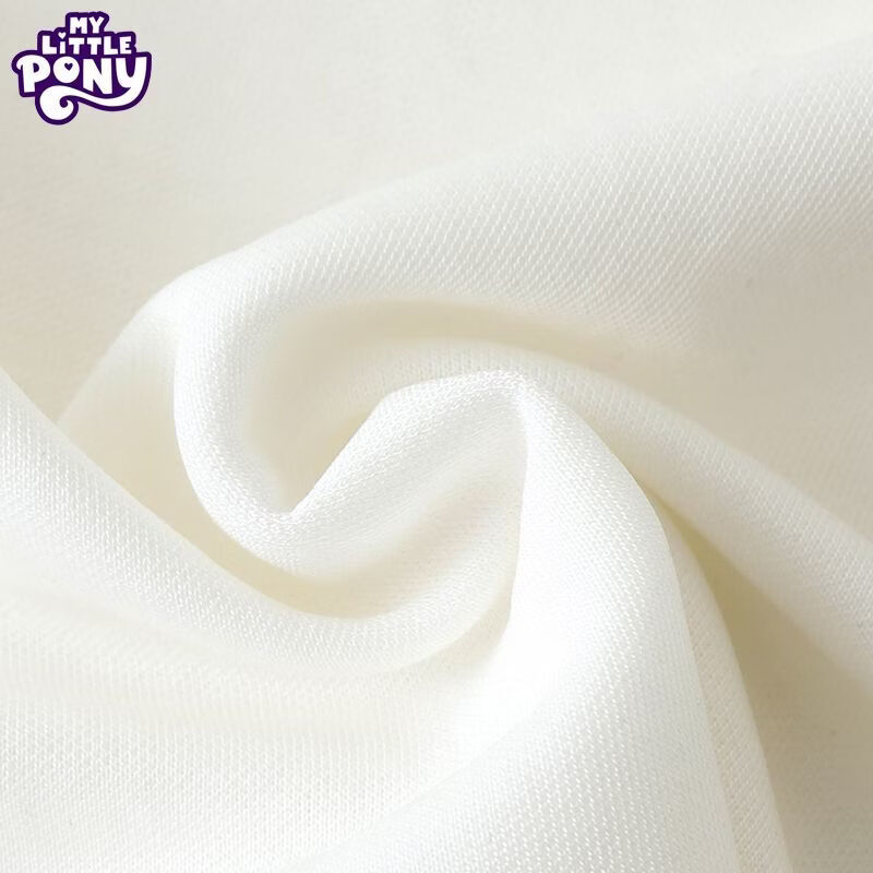 小马宝莉（MY LITTLE PONY）女童防晒T恤2026夏季新款轻薄透气网纱空调衫儿童长袖上衣 蝶舞柔柔 130