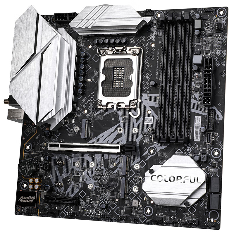 七彩虹 BATTLE-AX B760M-PLUS WIFI V21 黑刃DDR4 图 5