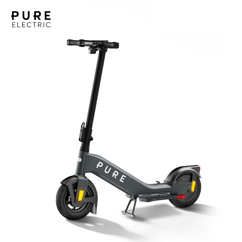 佩尚Pure Electric电动滑板车成人二轮折叠电动车小型轻便迷你代步车 Pure Advance+ 水星灰