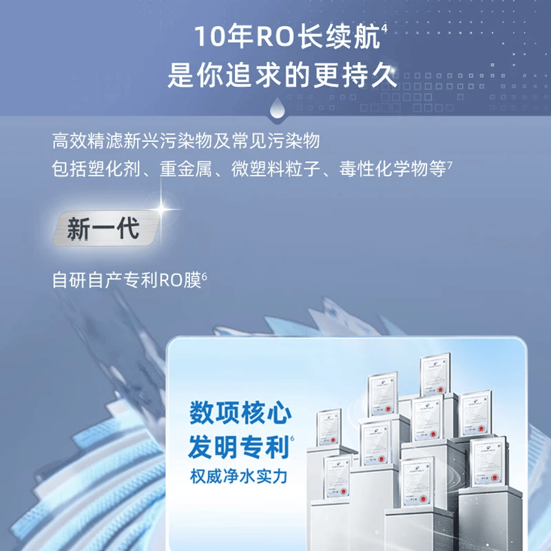 沁园(TRULIVA)双子芯pro净热一体机净水器反渗透过滤饮水机即热家用直饮过滤器10年RO膜UR-S61298H 即热净饮10年RO 1200G