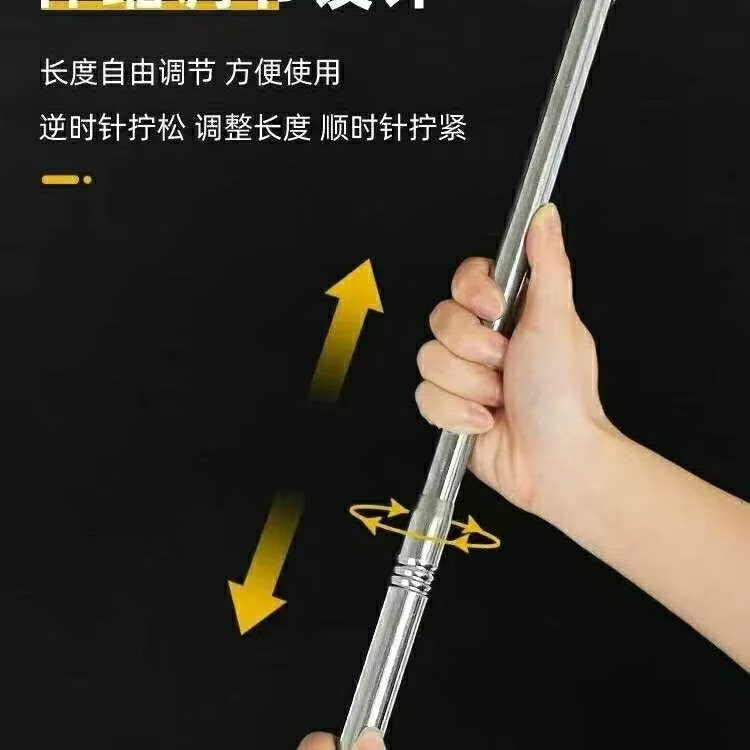 乐诗城旗杆2米2.5米3米4米5米手持旗杆不锈钢伸缩旗杆加厚旗杆广告旗杆 5米