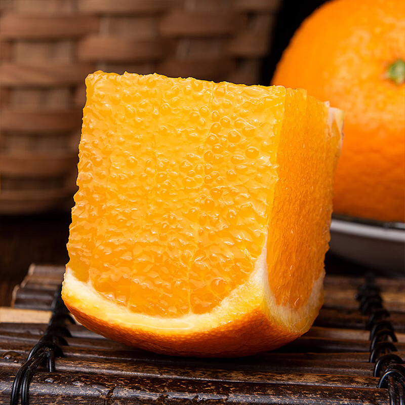 江橙诗语【SF到家】应季三峡伦晚脐橙5斤装皮薄多汁新鲜脐橙湖北宜昌橙子 顺丰产地直发 净重5斤伦晚中大果