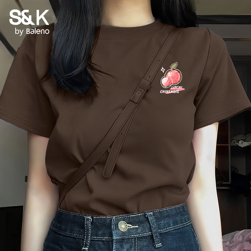 ����·��Baleno��S&K100%���޶���T��Ů2026���ļ�Ůװ�¿�ʱ�����м�Լ�������� ����#ˮ����֦k XL 22.9Ԫ