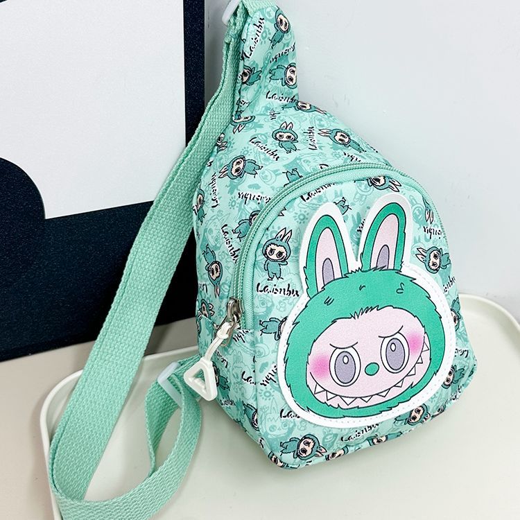 L小红书同款AA 浅粉色 高18cm宽14cm厚7cm儿童胸包可爱