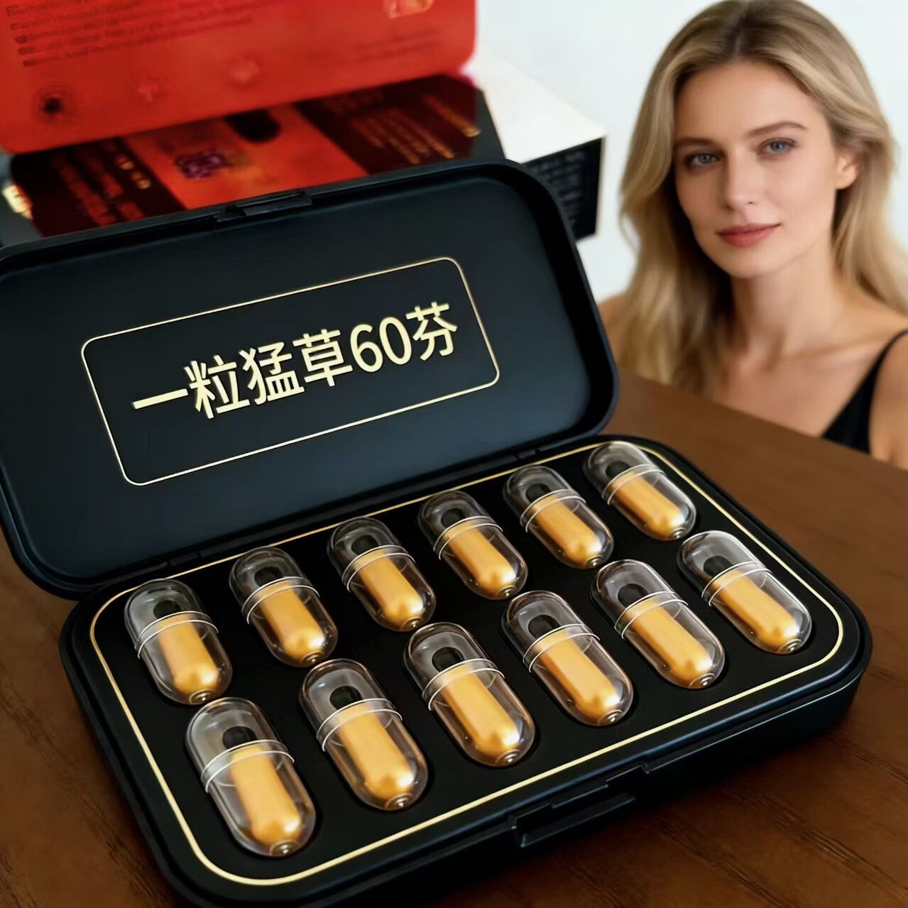 【新升级】西藏虫草王2026新款黄胶囊适合中年人 壮阳补肾 升级款买一送一发两盒 20mg*2盒