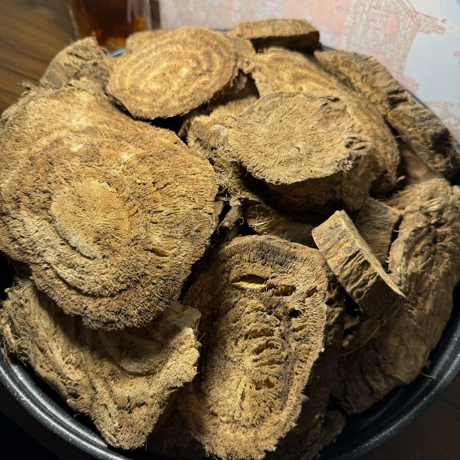 河南深山野生中草药柴葛根片 原产直销 泡茶煲汤 500g*1袋