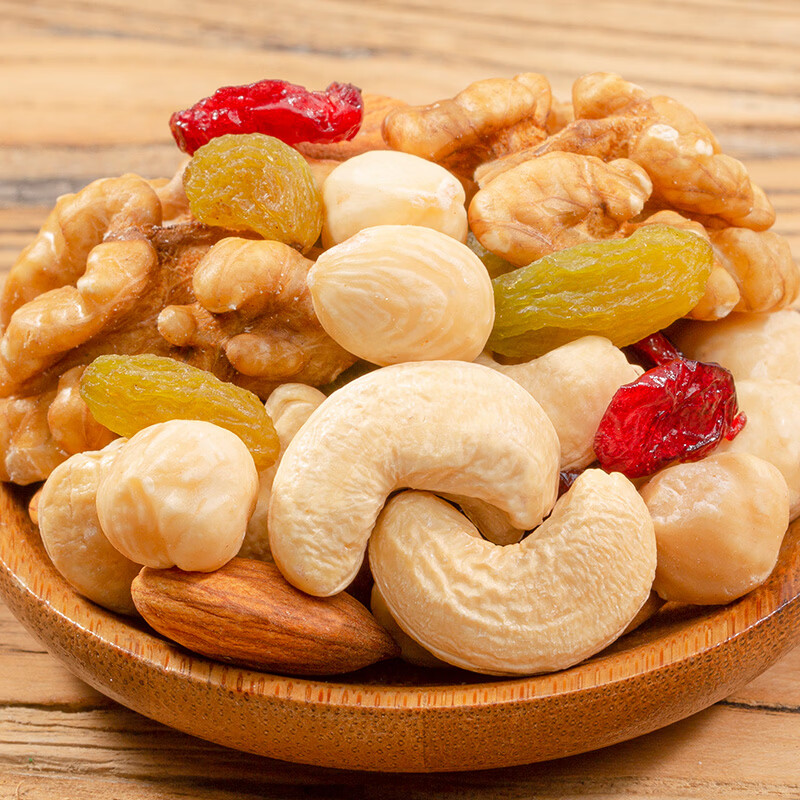 坚果进化论每日坚果礼盒750g干果孕妇零食腰果核桃巴旦木坚果炒货独立小包 每日坚果750g（4坚果+2果干）