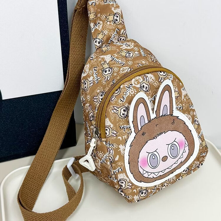 小红书同款AA 天蓝色 高18cm宽14cm厚7cm儿童胸包可爱