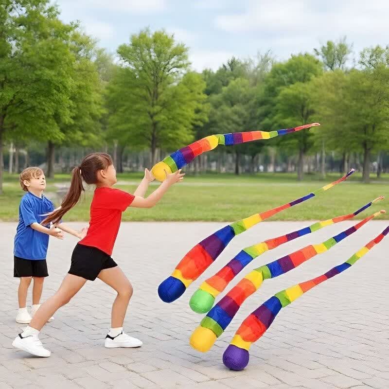 L小红书同款户外AA 2个装(款式随机发) 彩虹拖尾丢沙包