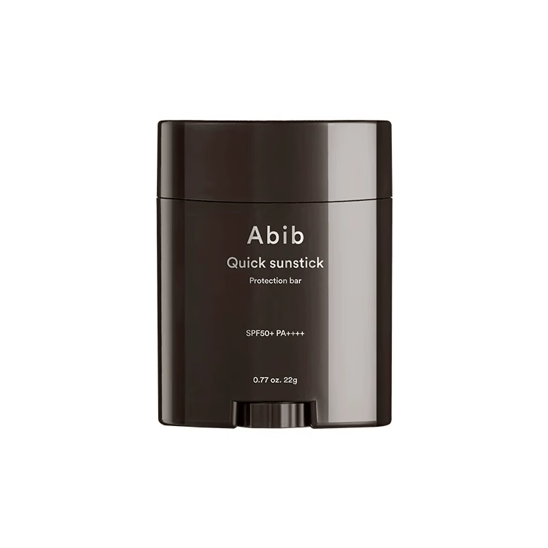 ABIB阿彼芙韩国全身无色透明防紫外线隔离小黑棒防晒霜SPF50+防水防汗 黑色22g(适合干皮)