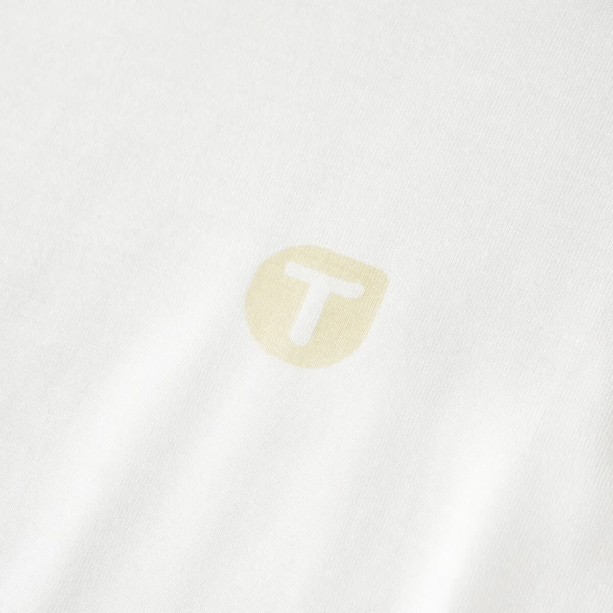 童泰(TONGTAI)婴儿短袖连体衣夏季薄款宝宝衣服新生儿哈衣爬服无痕套头睡衣 白色 90cm