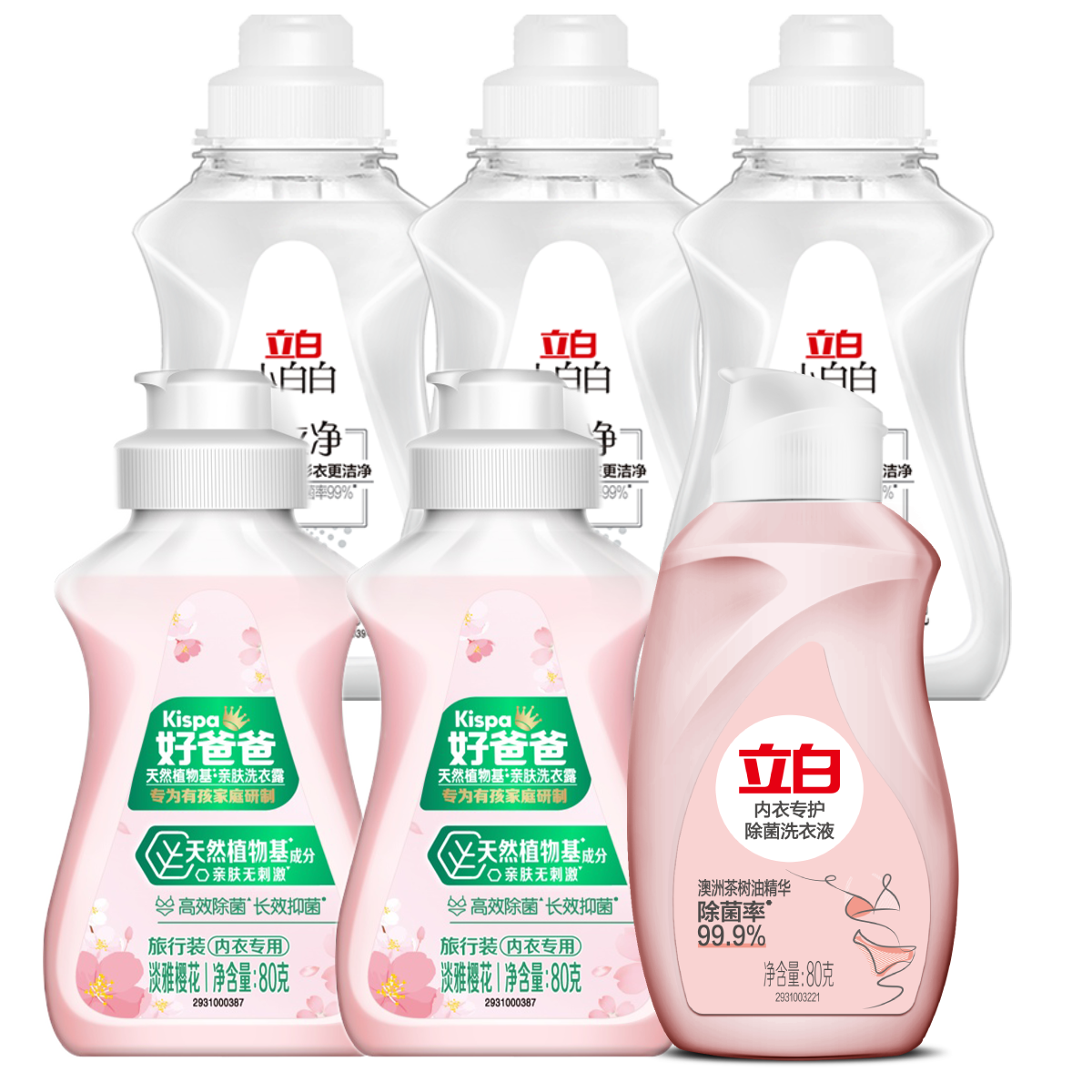 ���� ���������ڿ�ϴ��Һ 80g 1ƿ+80g��5ƿ 9.9Ԫ
