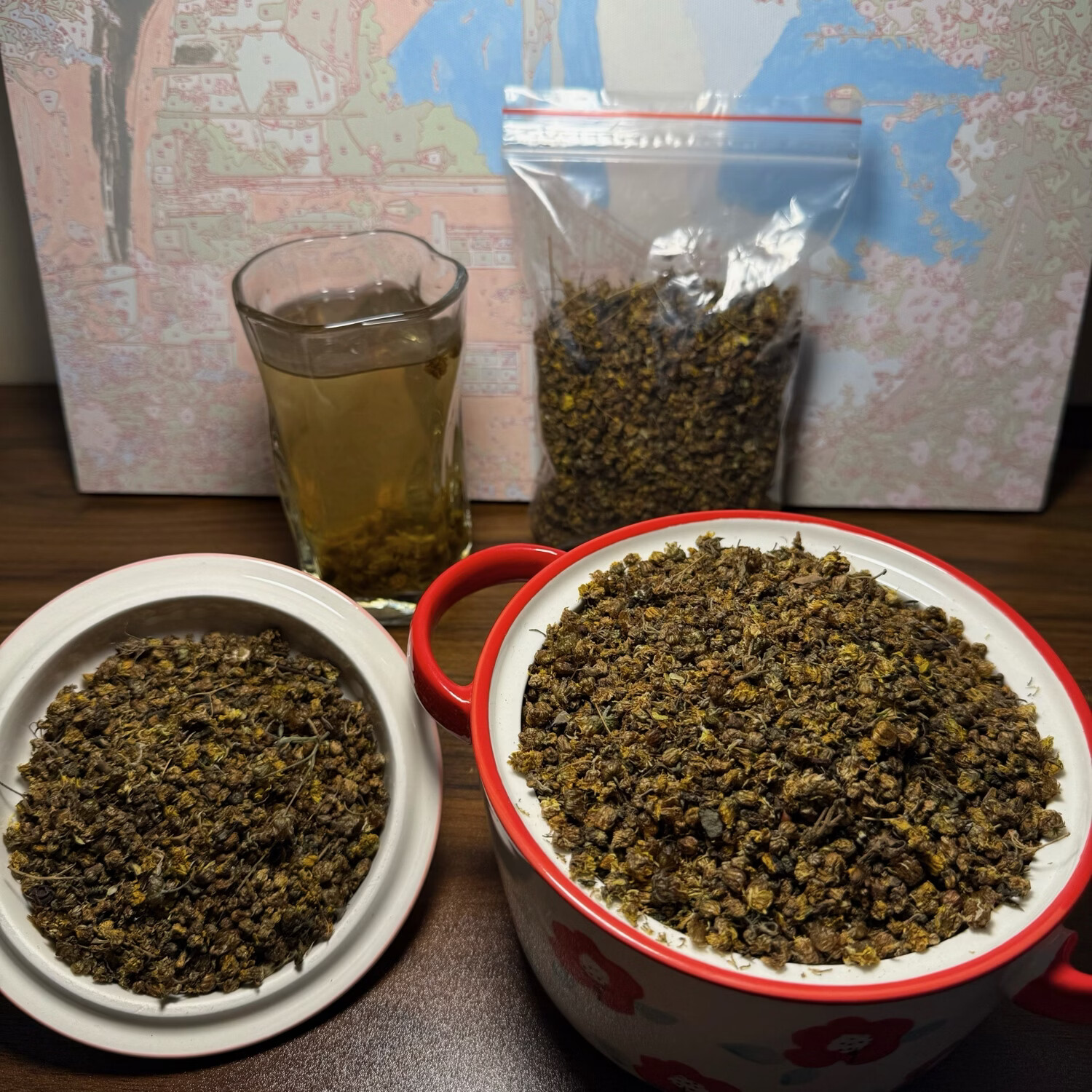 河南深山野生中草药材野菊花 原产直销 泡茶煲汤 100g*1袋