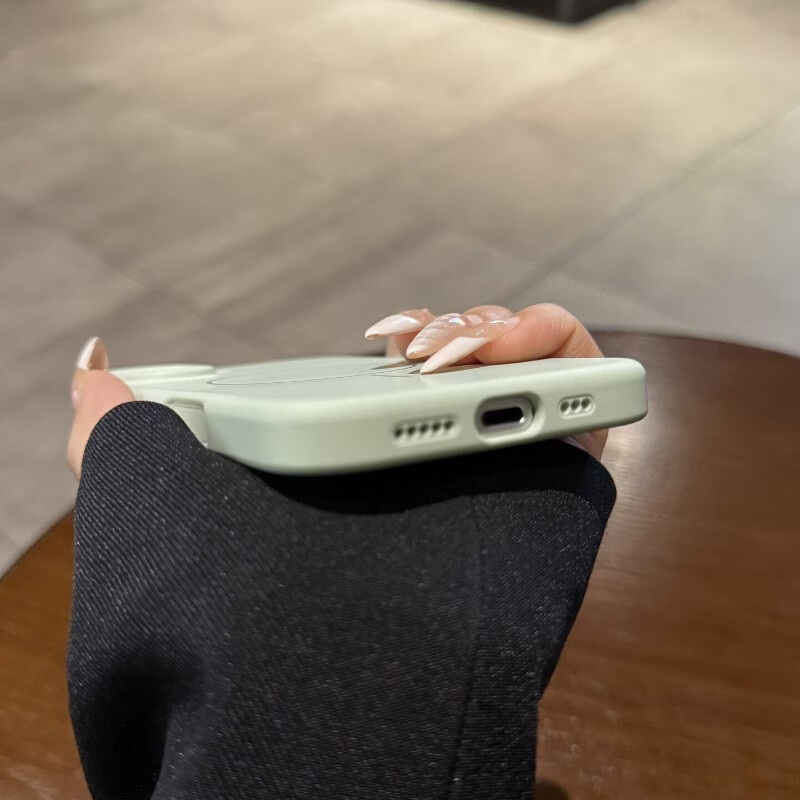 帝仕信适用iphone17苹果17pro手机壳16promax肤感液态新款15细圈磁吸充电14plus情侣全包13硅胶保护套 细圈磁吸【中国红】 iPhone 13 Promax