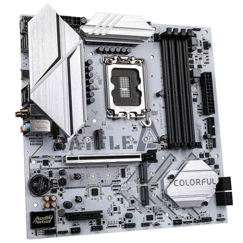 七彩虹 BATTLE-AX B760M-WHITE WIFI V21 冷钢DDR4 图 8