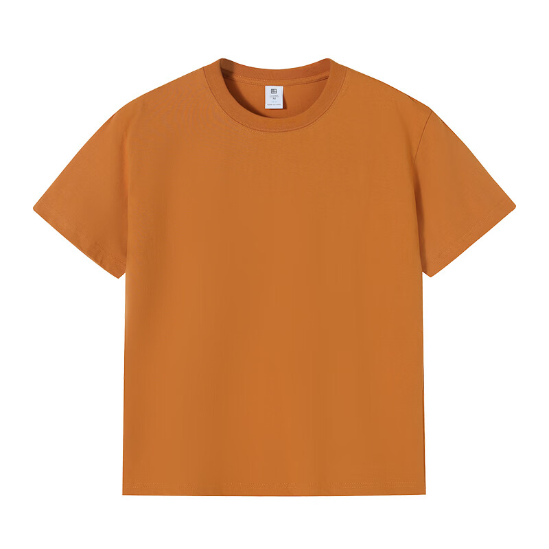 尺度保罗100%纯棉短袖T恤夏季重磅新疆长绒棉半袖t恤小白T恤男圆领打底衫 SX301白色 M 推荐95-120斤