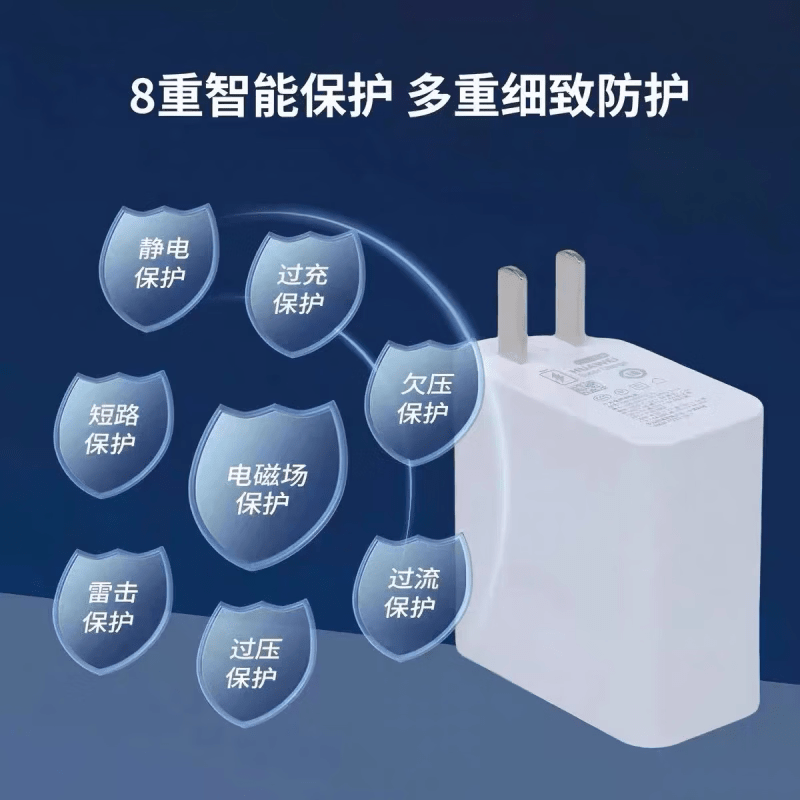 华为（HUAWEI）原装66W充电器88W/100W正品原装快充Mate60/50/40Pro/pura70/60/X5/全能快充手机数据线套装充电器 华为100W快充双口+1米数据线
