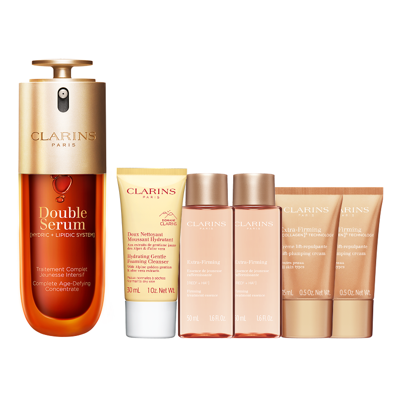 娇韵诗黄金双萃精华75ml维稳紧致淡纹护肤品化妆品生日礼物送女友