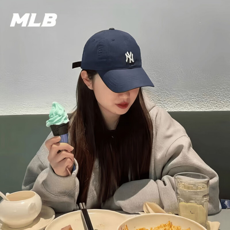 26年新款大标男女百搭ny遮阳帽软棉质la小标棒球帽NY同款 鸭舌帽-卡其NY小标 均码 可调节55-62