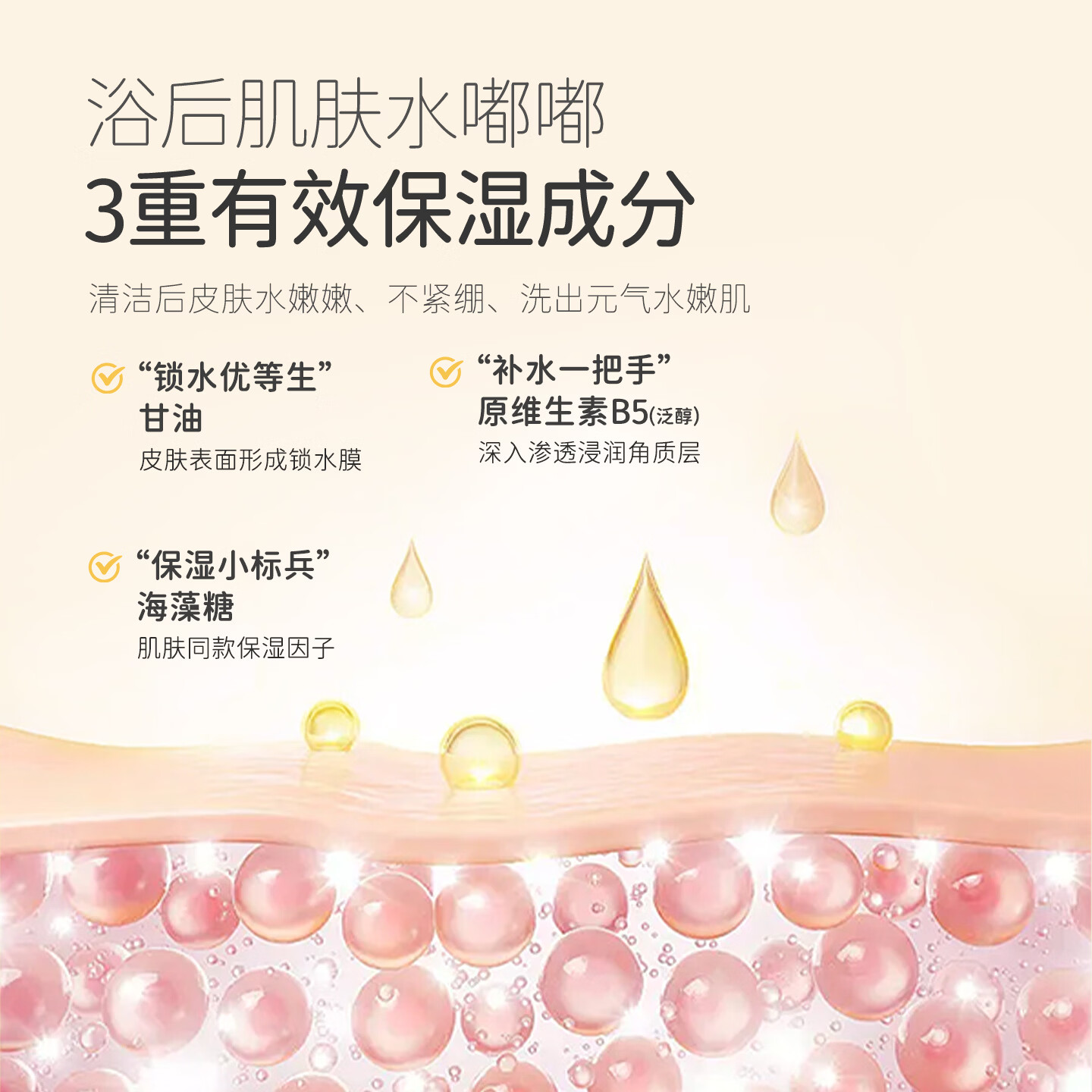 松达儿童氨基酸沐浴泡泡婴童宝宝沐浴露温和洁净易冲洗滋润护肤3-12岁 【绵密泡泡】沐浴泡泡300ml