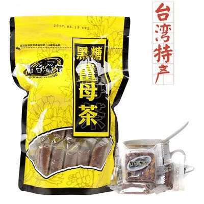黑金传奇中淡水老街产四合一黑糖姜母茶红糖姜茶 414g