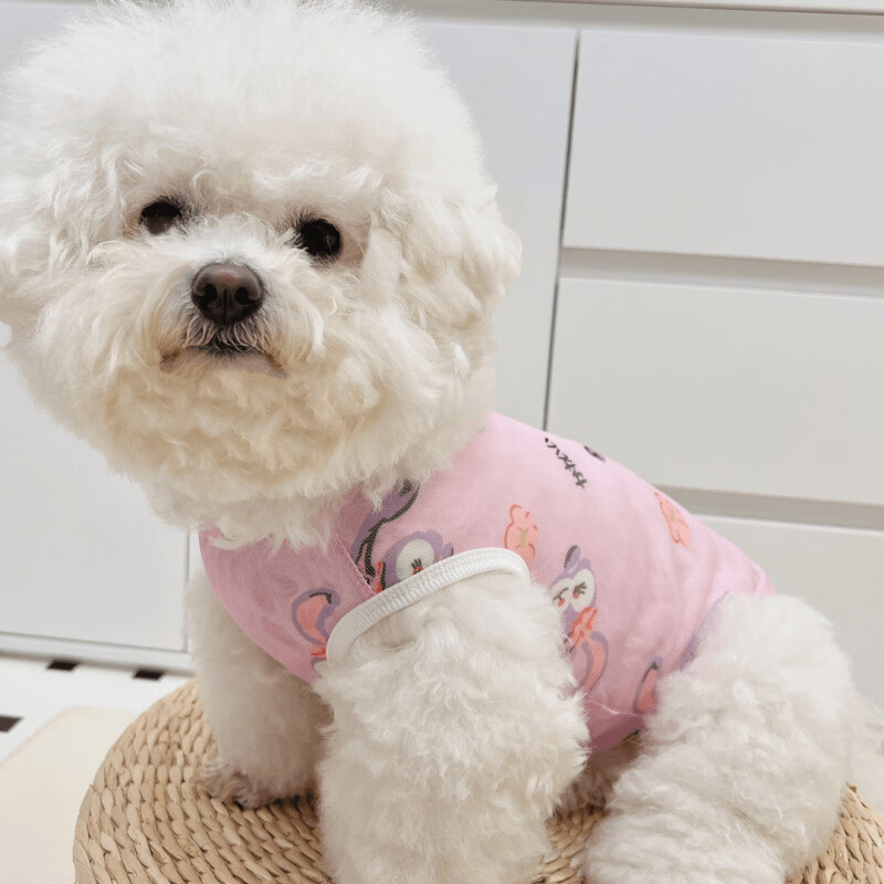 狗狗猫咪防掉毛夏季薄款凉凉衣大中小型犬宠物春夏凉感护肚防脏衣 咖色 8XL