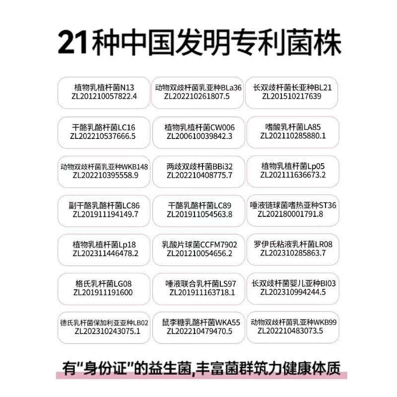 华北制药大健康蔓越莓益生元益生菌 进口B420菌株 21种活性专利菌 0蔗糖0脂肪 15条*10盒