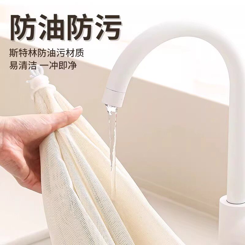 JCZS德国菜罩2026新款菜盖罩家用可折叠防苍蝇餐桌剩饭食物罩神器 升级款轻奢白-圆形80cm一体成型 | 紧密贴合 