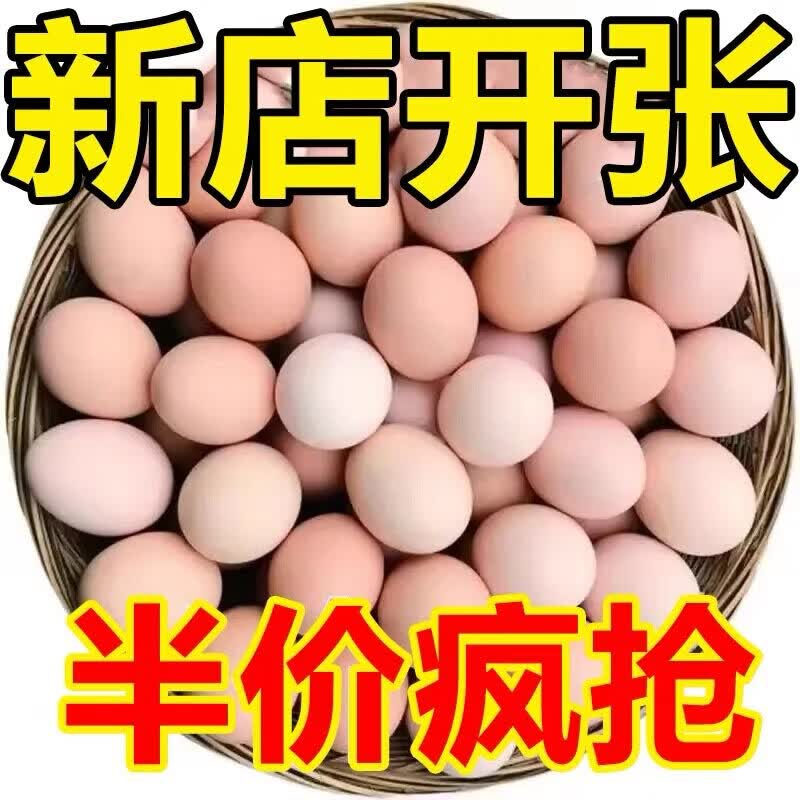 大降价正宗农家散养土鸡蛋大个鸡蛋柴鸡蛋新鲜营养现捡批发 30枚 新鲜鸡蛋，当天现发