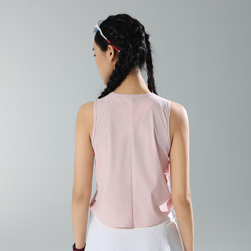 马孔多（macondo）女子跑步运动背心4代轻量透气舒适吸湿速干凉感运动背心 永恒蓝 XL