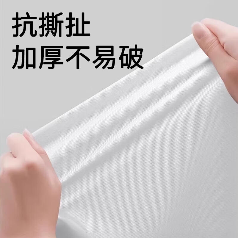 中赛成人非一次性便携式雨衣雨披户外骑行登山徒步雨衣长款带帽 【椰奶白】成人束口雨衣(一件装)