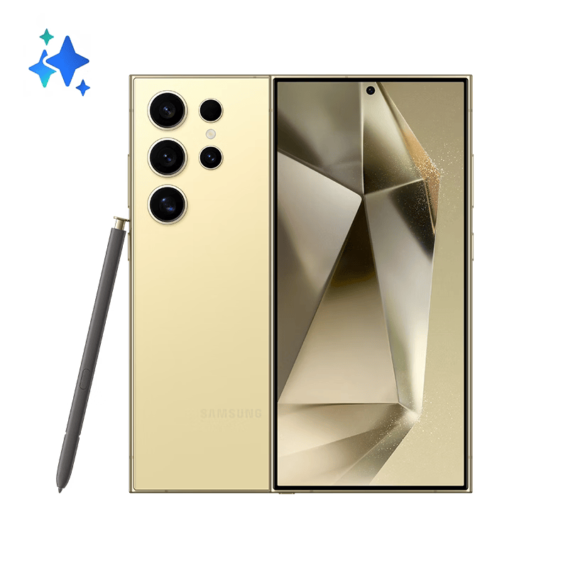 三星（SAMSUNG）（SAMSUNG）Samsung/ Galaxy S24 Ultra SM-S9280S24ult 钛羽黄   12GB+256GB